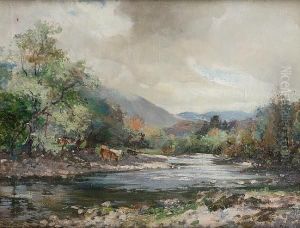 Summertime On The River Leny At Callander Summertime On The River Leny At Callander