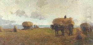 Harvest By The Sea by Archibald Kay