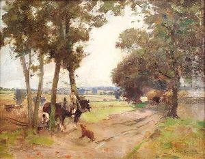 The Plough Team by Archibald Kay