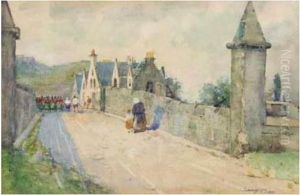 Approaching Stirling Castle by Archibald Kay