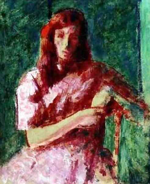 A Sad Young Girl - view 1