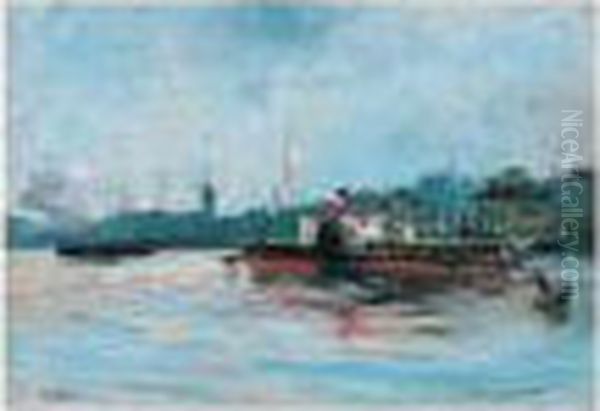 The 'windsor Castle' Off Greenock - view 1