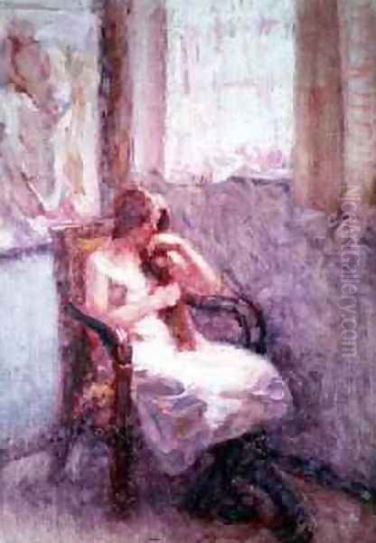 Girl by a Window - view 1