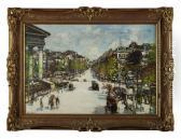 The Madeleine And Rue Royal, Paris - view 1