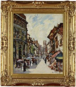 Street Scene Exeter by James Kay