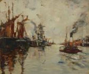 Shipping On The Clyde by James Kay