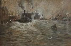Shipping On The Clyde by James Kay