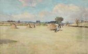 Haymaking Near Helensburgh by James Kay