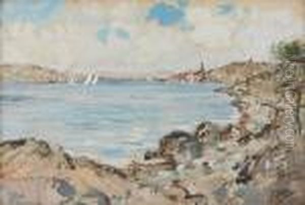 River Clyde From Lunderston Bay - view 1