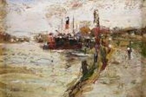 The Clyde At Govan by James Kay