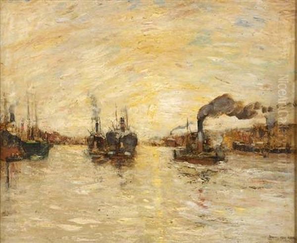 Shipping On The Clyde - view 1