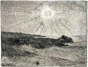 Full Moon on the Coast 1893 by Roderic O'Conor