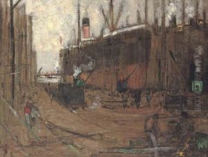 Shipyard On The Clyde by James Kay