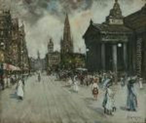 Princes Street, Edinburgh, Looking East
