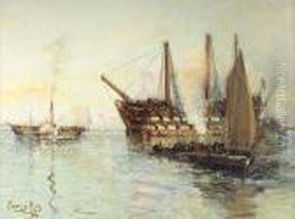 Last Moorings Off Liverpool - view 1