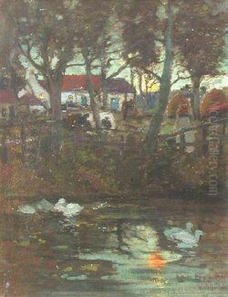 Duckpond By Moonlight - view 1