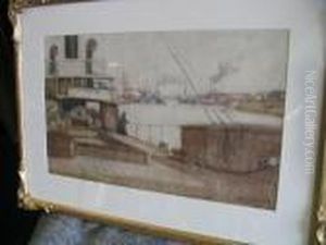 On The Deck Of A Steamer On The Clyde by James Kay