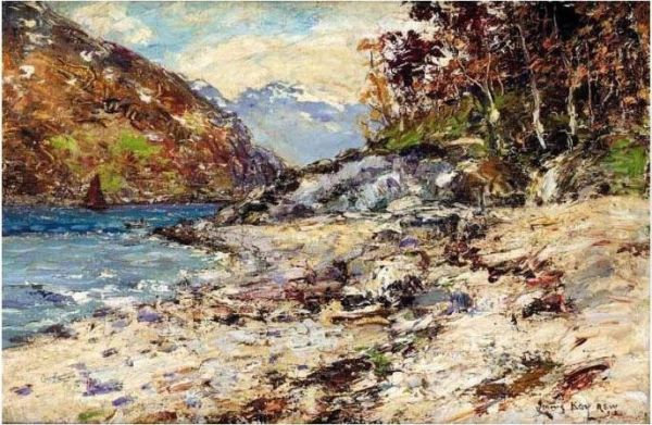 The Shore Of The Loch - view 1