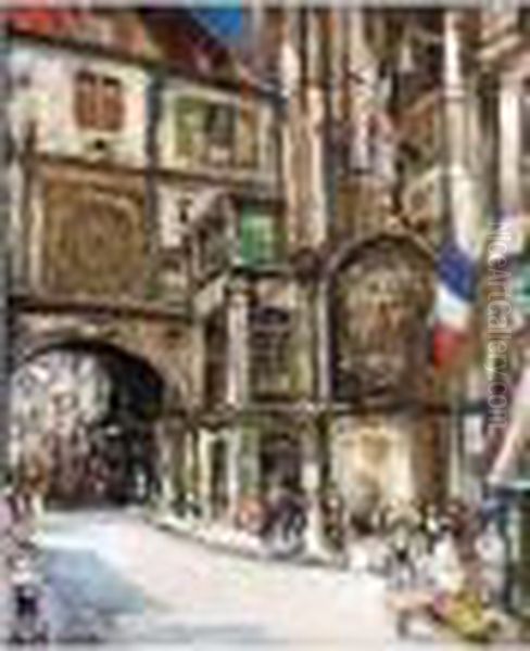 La Grosse Horloge, Rouen - view 1