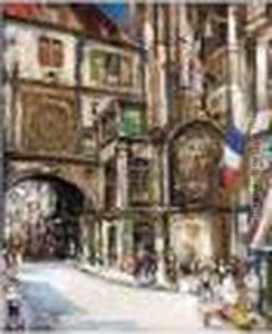 La Grosse Horloge, Rouen by James Kay