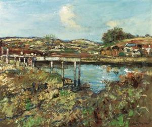 A Farm Beside A Loch