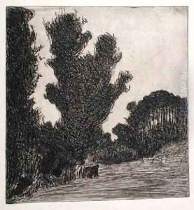 The Large Trees 1893 by Roderic O'Conor