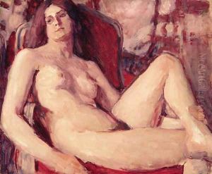Reclining nude by Roderic O'Conor