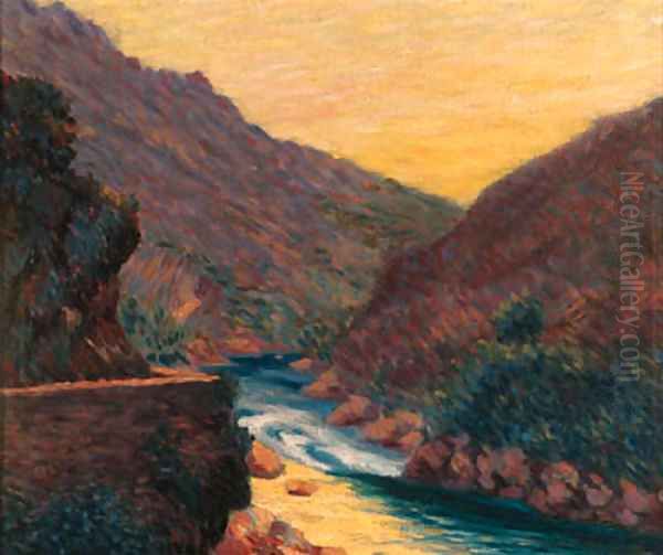 Valley Landscape near Cassis - view 1