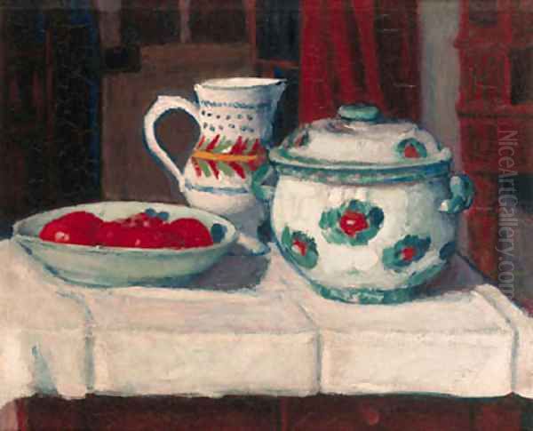 Still Life with Tureen, Jug and Dish - view 1