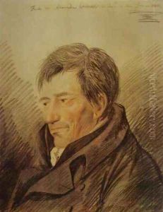 Portrait of an Italian Composer Muzio Clementi by Aleksander Orlowski