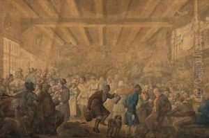 In an Inn in Czestochowa by Aleksander Orlowski