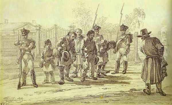 Convicts under Escort - view 1