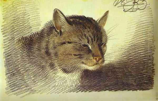 Head of a Cat - view 1