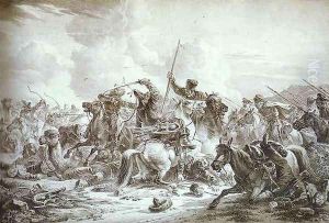 Battle of Cossaks with Kirgizes
