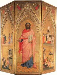 Saint Matthew and Stories of his Life 1367-70 by Andrea Orcagna