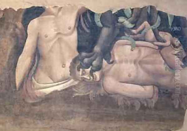 The Triumph of Death detail of the tormentation of the damned 1348 - view 1