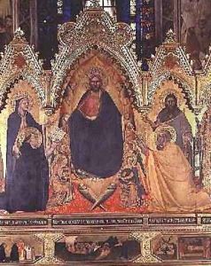 The Strozzi Altarpiece 1357 3 by Andrea Orcagna