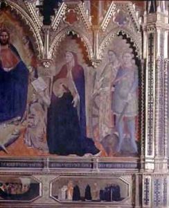 The Strozzi Altarpiece 1357 5 by Andrea Orcagna