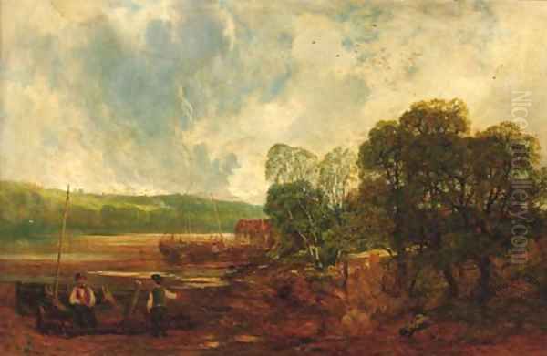 A creek on the Severn - view 1