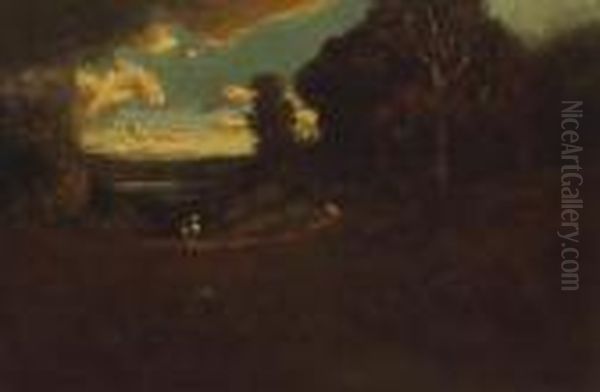 Figures In A Clearing - view 1