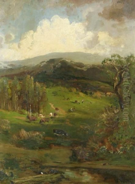 Cows In The Meadow - view 1
