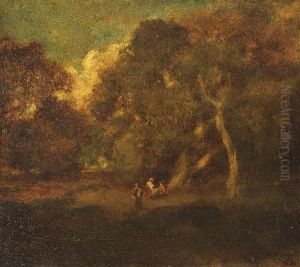 Wooded Landscape by William Keith