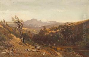 A Trail Through The Hills With Mt. Tamalpais Beyond