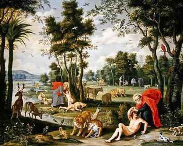 The Creation of Adam and Eve - view 1