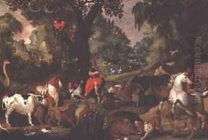 Orpheus Charming the Animals