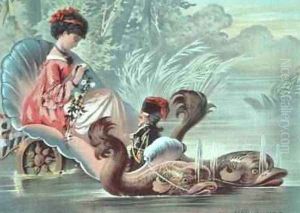 On the Water illustration from The Nutcracker by Carl Offterdinger