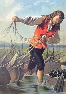 Illustration from Gullivers Travels by Jonathan Swift 1667-1745 2
