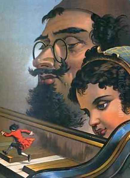 Illustration from Gullivers Travels by Jonathan Swift 1667-1745 - view 1