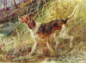 On the Scent I by Edmund Henry Osthaus