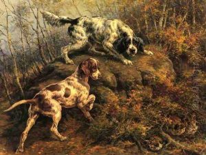 Pointer, Setter and Grouse by Edmund Henry Osthaus